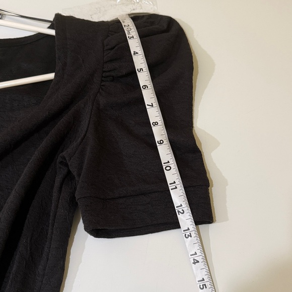 Nine West Women’s Classic casual Blouse | Women’s Puff Sleeve Top Size M Stretch - Picture 8 of 9